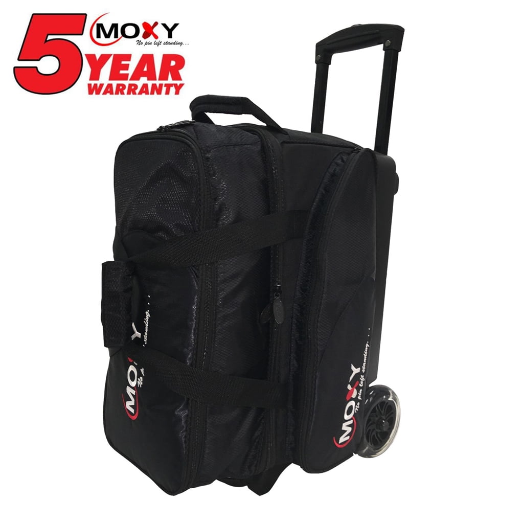 Moxy Candlepin Deluxe Roller Bowling Bag Red/Black 
