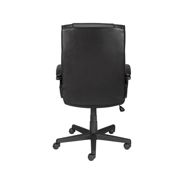 Staples Turcotte Luxura High Back Executive Office Chair Black 23094CC Walmart