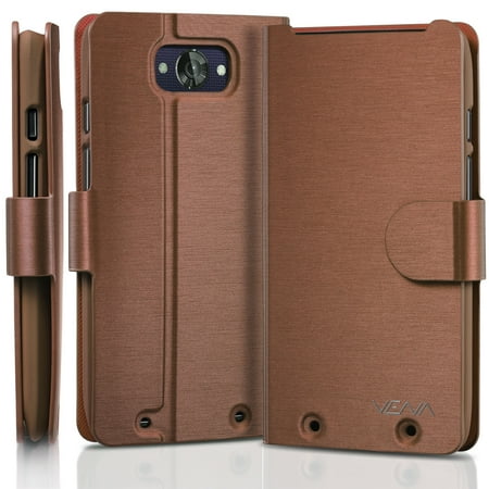 Motorla Droid Turbo Wallet Case Vena Vsuit Stand Card Slots