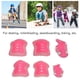 thumbnail image 4 of Juego De Equipos De Protección De Ciclismo Para Niños, Patinaje Para Niños Con Alas De Rodilla De Patinaje 6 Piezas 6 Piezas Profesionales Multifuncionales Transpirables Para, 4 of 7