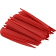 thumbnail image 1 of HUGFEGWE Arrows Vanes 4 Inch Plastic Feather Fletching for DIY Archery Arrows 50 Pack, Red UA824-0254, 1 of 8