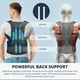 thumbnail image 2 of Corrector de postura para la espalda para mujeres y hombres, soporte lumbar para la espalda, soporte de postura para hombros para mejorar la postura y aliviar el dolor de espalda., 2 of 5