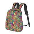 thumbnail image 2 of Daiia Colorful Dinosaur School Backpack for Men and Women Lightweight Backpack Durable Backpack Water-Resistant,Travel,Work Bag, 2 of 9