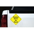 thumbnail image 3 of 10in x 10in Student Driver On Board Sticker, 3 of 3