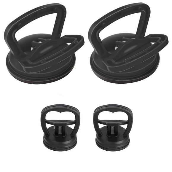 4 Pieces Ultra Strong Suction Cups Car Body Dent Removal Kit For Lifting Tablet, Computer And Laptop Screens (2 Big 2 Small)