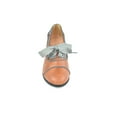 thumbnail image 5 of Chase & Chloe Women's Vintage-Inspired Bow-Tie Pumps with Scallop Detailing and Mid-Heel, 5 of 5