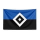 thumbnail image 1 of Bandera de Hamburger SV de 3 x 5 pulgadas, poliéster, estampado, deporte de carreras, pancarta para decoración, 1 of 5