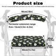 thumbnail image 6 of HELLHERO Snowman and Stars Rollator Walker Seat Back Cover Reusable Easy Install Rollator Seat Back Cover and Protection Covers for Seniors, 6 of 7