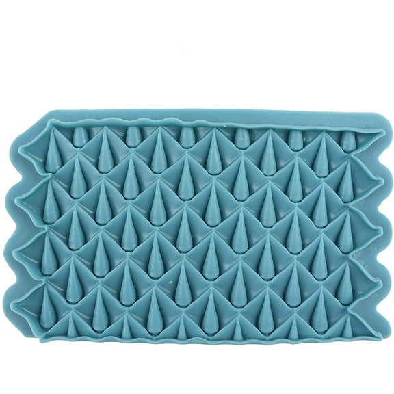 O'Creme Cake-Border Silicone Fondant Mold; Use for Chocolate Pudding, Candy, Jelly, Soap Modeling Teardrops