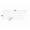 thumbnail image 2 of 5Pcs Keyboard Sticker Universal Keyboard Sticker Keyboard Layout Frosted Texture, 2 of 3