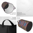 thumbnail image 2 of Sikiie Mandala Print Round Dirty Clothes Basket, Waterproof Standing Foldable Storage Basket, for Laundry Room, Bedroom, Bathroom Storage-Medium, 2 of 6