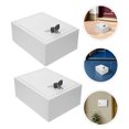 thumbnail image 1 of CIMAXIC 2 Pcs Boîte à Lait Verrouillable Murale avec Conception Imperméable pour Porche et Maison, 1 of 8