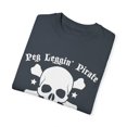 thumbnail image 3 of Peg Leggin' Pirate & US Veteran Amputee Quote Gift	| Humorous Servicemen Graphic Pun Men Women Unisex Garment-Dyed T-shirt, 3 of 4
