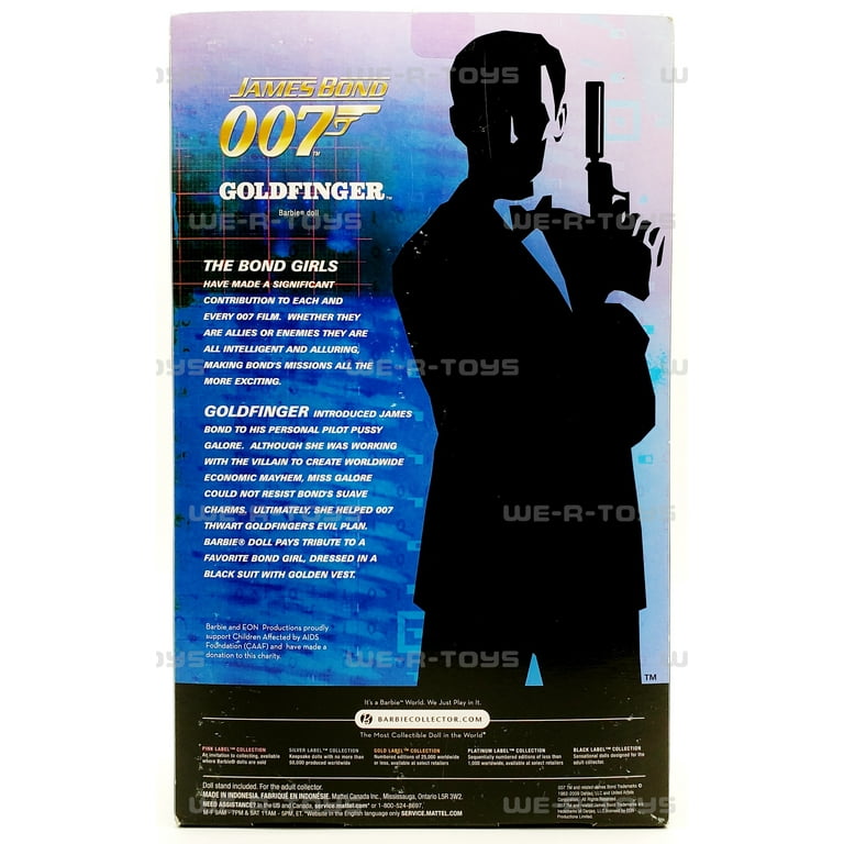 Barbie Black Label - Honor Blackman Goldfinger Collectible