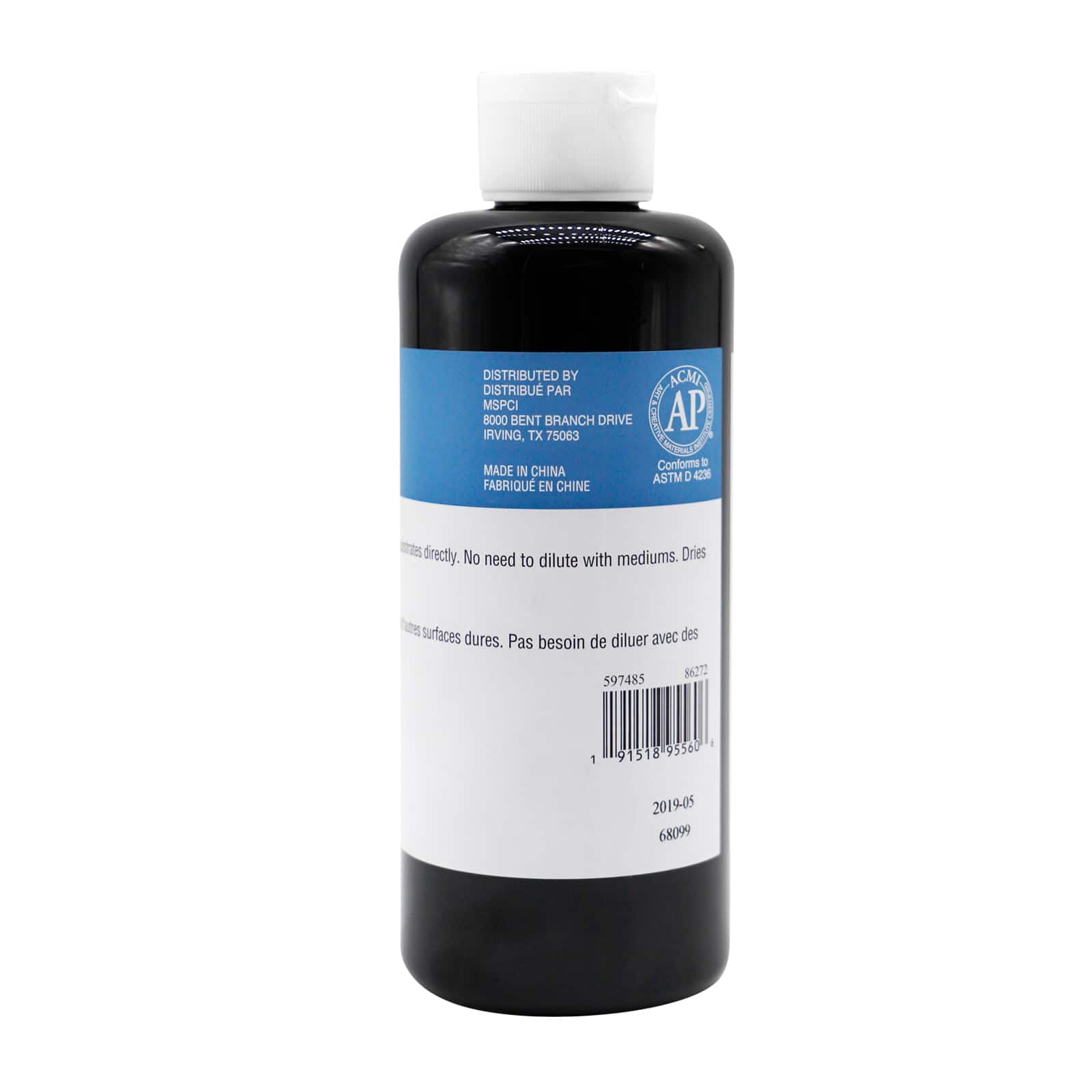 Black Acrylic Ready-Mixed Pouring Paint by Artist's Loft - Academic Level 1 Paint for Drawing - Painting - Art & Crafts Supplies - Bulk 12 Pack