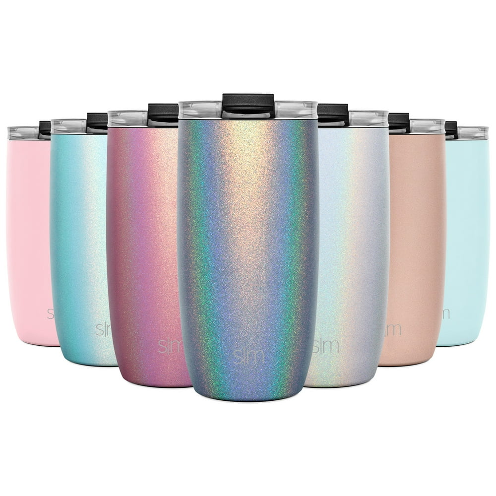 Simple Modern 16oz Voyager Travel Mug Tumbler w/ Clear Flip Lid & Straw