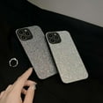 thumbnail image 4 of Bling Glitter Diamond Phone Case for iPhone 13 Pro Max,Shiny Rhinestone Sparkle Luxury Full Camera Protective Slim Girls Women Shockproof Cover for iPhone13promax 6.7",Silver, 4 of 10