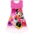 thumbnail image 1 of Niñas nuevo estilo Minnie Mouse vestido 2023 año verano niñas cuello redondo sin mangas Minnie dibujos animados Minnie Mouse vestido 2 3 4 5 6-10Y12M Gao Jinjia LED, 1 of 2