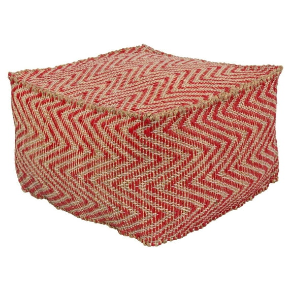 Surya Bodega Cubic Pouf