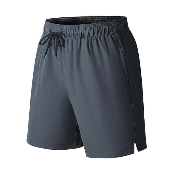FAIWAD Men's Workout Running Shorts Casual Quick Dry Lightweight Athletic Gym Sports Shorts with Compression Liner