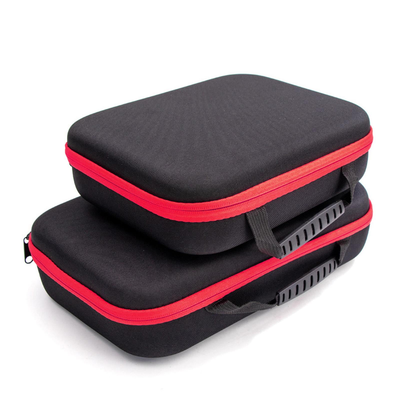 simhoa Electric Drill Carry Case Travel Case Portable Electrician Hardware Tool Box Carrying Case for Pliers Wrench Electric Grinder L