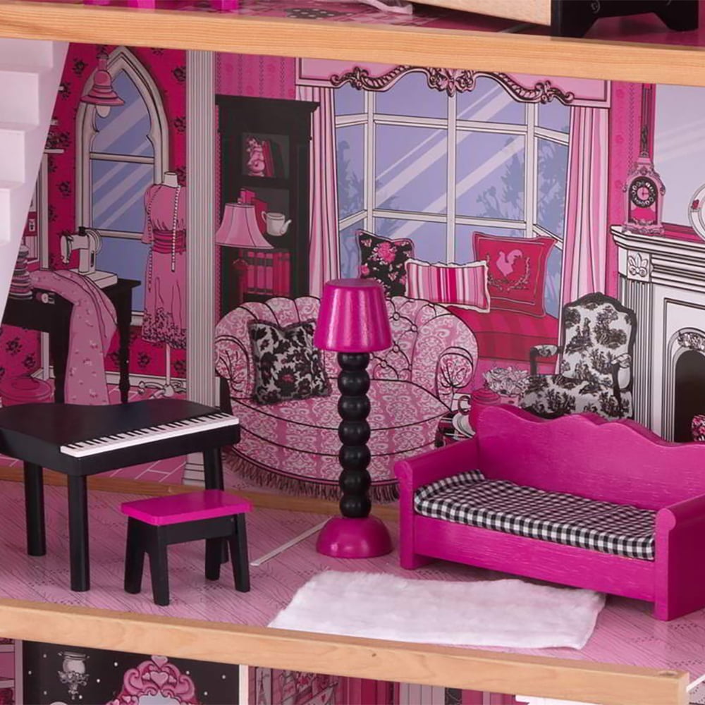 kidkraft amelia wooden dolls house