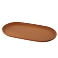 thumbnail image 2 of Szubyfq Fruit Serving Tray, Stackable Unbreakable Small Serving Plate, Durable Decorative Ellipse Platter for Kitchen Fruit Vegetables Desserts Cake Home Decor 9 x 5 Inch, 2 of 6