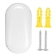 thumbnail image 1 of Lámpara de techo de pared con mamparo ovalado LED blanco neutro lámpara de jardín impermeable para interiores y exteriores, 1 of 8