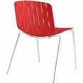 thumbnail image 4 of Modway Trace Dining Side Chair in Red, 4 of 5