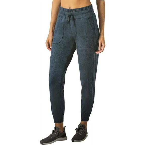 Mondetta Ladies' Everyday Elastic Waist Ultra-soft Jogger Active Pants (Medium, Midnight Navy)