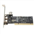 thumbnail image 3 of Tarjeta de 3 Puertos IEEE 1394 Firewire Adaptador PCI Controladora para PC Computadora Escritorio, 3 of 5