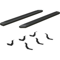 ARIES 2556026 AdvantEDGE Black Aluminum 91-Inch Truck Running Boards, Select Ram 2500, 3500 Fits select: 2009-2012 DODGE RAM 2500, 2009-2012 DODGE RAM 3500