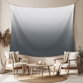 thumbnail image 2 of Grey Ombre Tapestry for Bedroom Wall Hanging Tapestry, Gray White Gradient Modern Abstract Art Ceiling Backdrop Tapestries Poster Blanket Wall Decor for Teens Room Living Room Dorm 51" x 59", 2 of 8