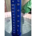 thumbnail image 3 of Termómetro de piscina grande con cuerda, bolsillo integrado y resistente a roturas, ideal para todas las piscinas exteriores e interiores, spas, jacuzzis y estanques, 3 of 5