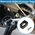 thumbnail image 2 of Black Motorcycle Shifter Footrests Pegs for HARLEY-DAVIDSON RA1250 2021-2024 Square Shift Foot Rests Peg Footboards Aluminum, Iron 1 Pc, 2 of 6