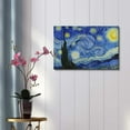 thumbnail image 3 of Wall26 Starry Night by Vincent Van Gogh - Canvas Art Wall Decor - 32"x48", 3 of 4