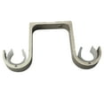 thumbnail image 6 of Aluminum Alloy Double Curtain Rod Brackets Window Hardware Holder Home Decorations Top Mounted Easy to Install, 6 of 7