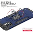 thumbnail image 5 of For Samsung Galaxy A03 164mm Magnetic Armor TPU + PC Holder Phone Case, 5 of 5