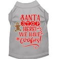 thumbnail image 5 of Christmas Pet Dog  Cat Shirt Screen Printed, "Santa, We Have Cookies", 5 of 11