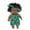 D, variant on Pisexur Black Girl Dolls 8inch African American Baby Doll with Dress for Kids Aged 3 4 5 6 7 Years Fashion Play Doll Reborn Baby Toy Doll - Life Size Soft Adjustable Perfect Christmas Gifts for Kids