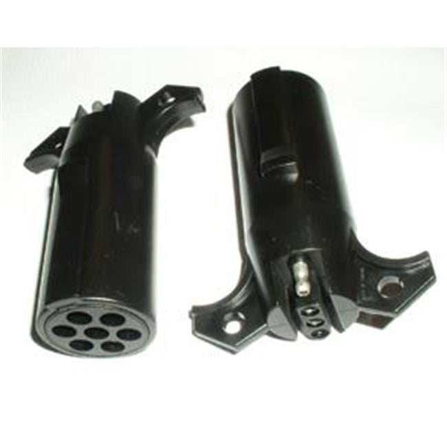 Pollak 12742EV Tow Wiring 7-Way Hd Pin Plug 4-Way Flat - Walmart.com