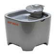 thumbnail image 3 of Cat Mate 100 fl. oz. Pet Fountain with Super-Quiet Isolated Pump System and 3-Stage Filter - Titanium, 3 of 9