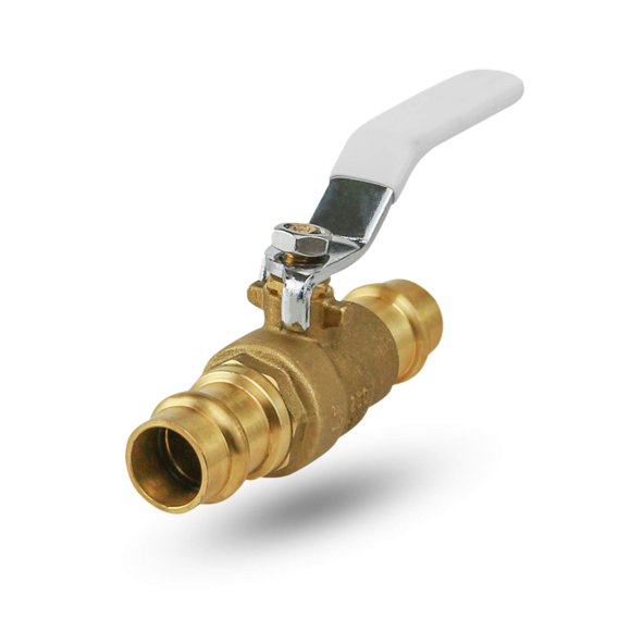 Midline Valve Valve à Bille Premium 932VLV112, avec Connexions de 1-1/2 Po, Laiton