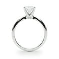 thumbnail image 2 of Best Jewel 1.6 Ct Cushion Cut Moissanite Engagement Ring for Women - Stunning 14K White Gold Plated Solitaire - Perfect for Weddings, Proposal, Birthday Gifts, Prong Set, Classic Elegance, 2 of 2