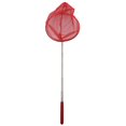 thumbnail image 1 of Filet de Capture de Papillon Extérieur Sac de Filet de Pêche en Acier Inoxydable Outil de Filet de Pêche Télescopique Portable Extérieur-Rouge, 1 of 8