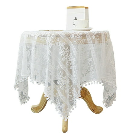 

Lace Patio tablecloths Table Cloth Rectangular Macrame Table Cover for Kitchen Dining Picnic Coffee Table and Wedding Banquet