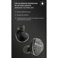 thumbnail image 4 of Hzsound Luna Innovative Dual Voice Coil Planar Diaphragm HiFi IEM Earphones Earbuds Wired CNC Aluminum Alloy Housing in Ear Headphones with Detachable Plug and Cable for Singer Musician Audiophile, 4 of 15
