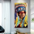 thumbnail image 3 of Wdftyju Kits de pintura al óleo de chica Tribal por números, cuadro de lienzo, arte de pared artesanal para colorear Wdftyju 6we5ta2xd9as9zf0, 3 of 9