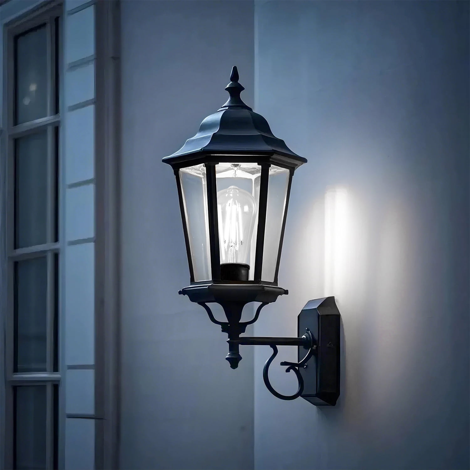 Great Value ST19 Vintage LED Light Bulb, 5-Watt (60W Equivalent), Daylight, Dimmable, E26, 16 Pack