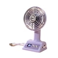 thumbnail image 3 of Ventilador de escritorio compacto, personal, versátil, práctico, con 100 velocidades ajustables, mini ventilador de mesa. violento, 3 of 9